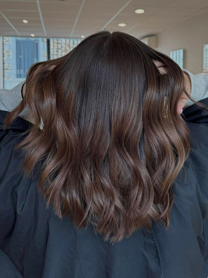 Nachher – Eisbraun